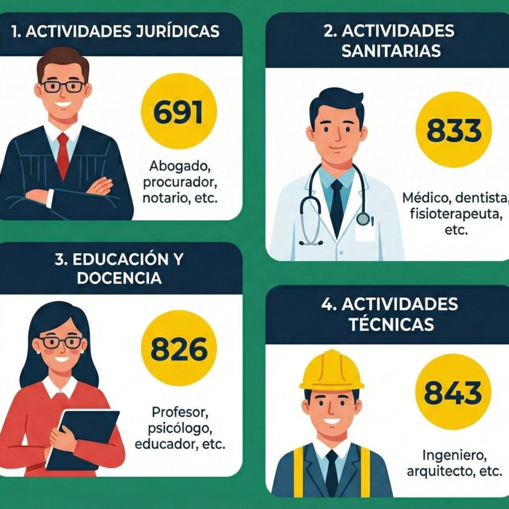 Actividades profesionales IAE