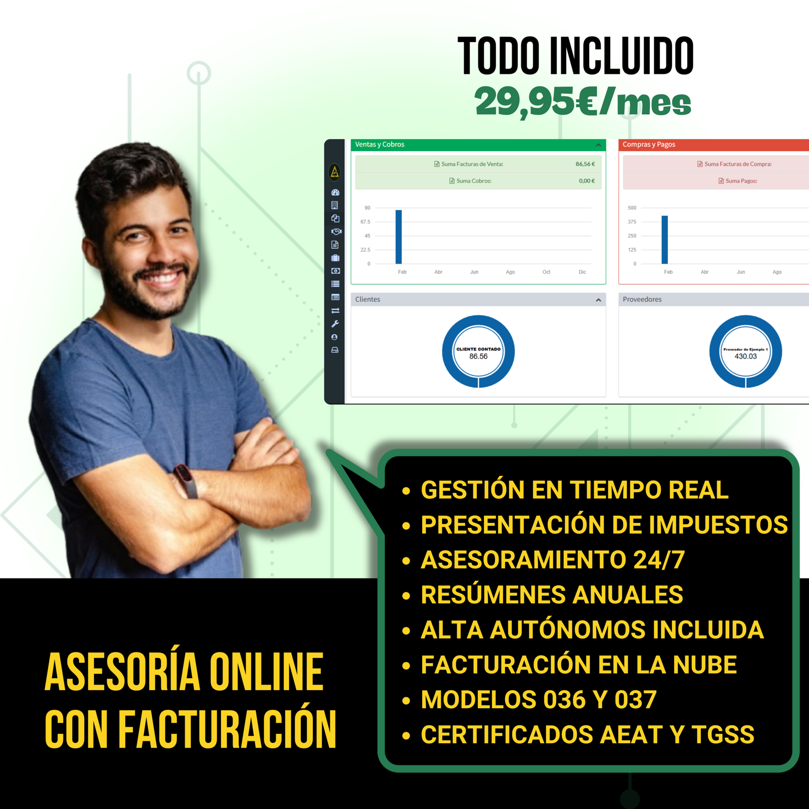 Asesoría Online para Autónomos todo inlcuido