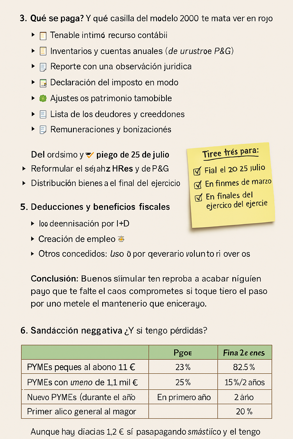 Guía Impuesto Sociedades 2025