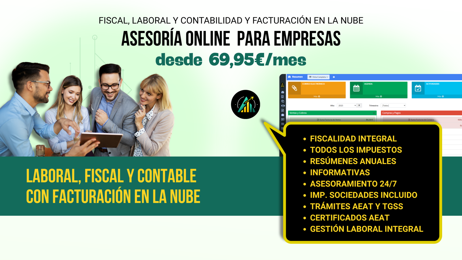 Asesoría online y gestoría online para empresas y pymes