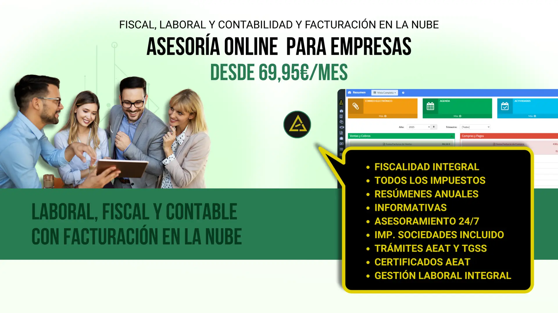 Asesoría empresas con facturación online