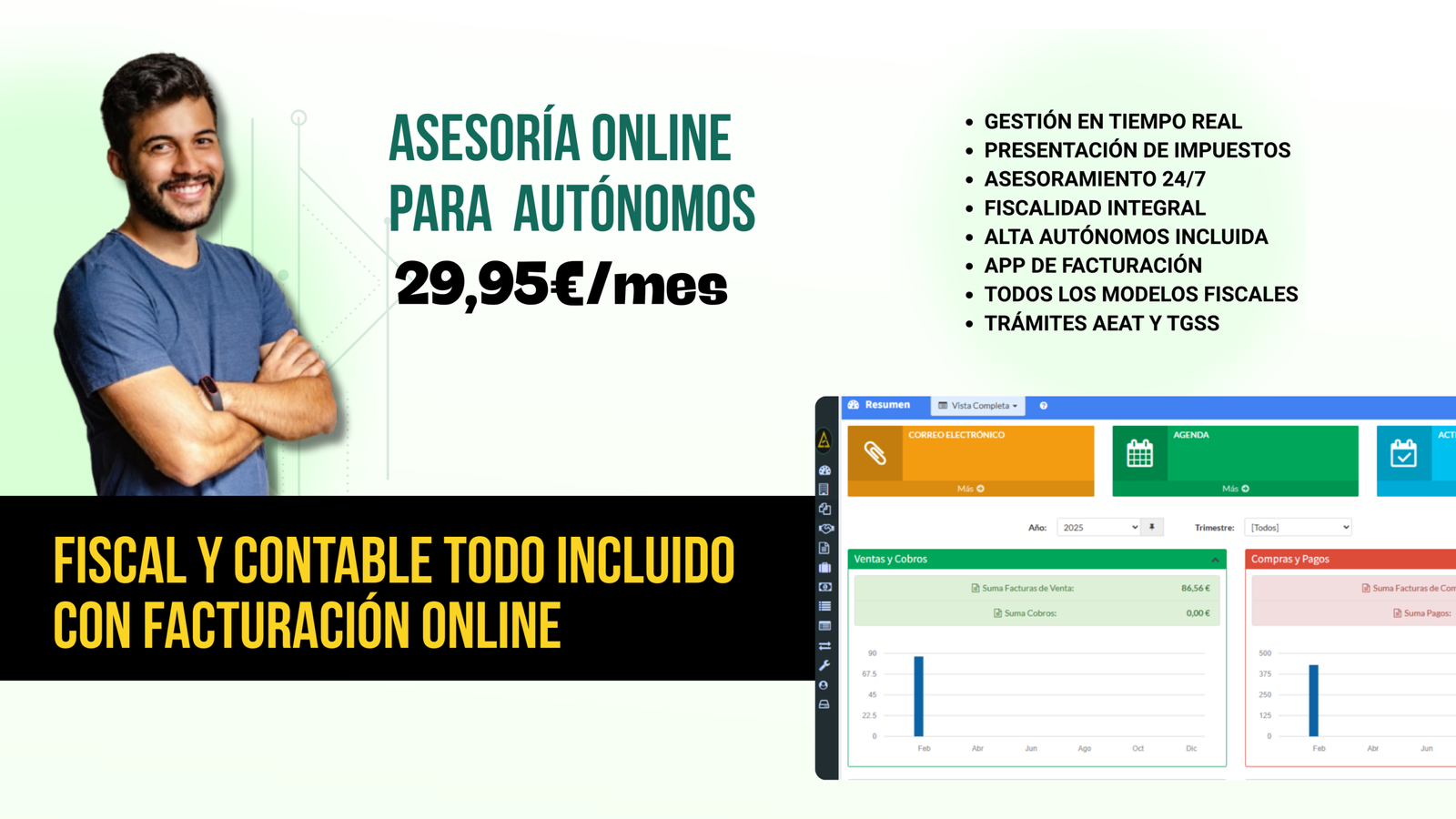 Asesoría y Gestoría Online especializada en Autónomo