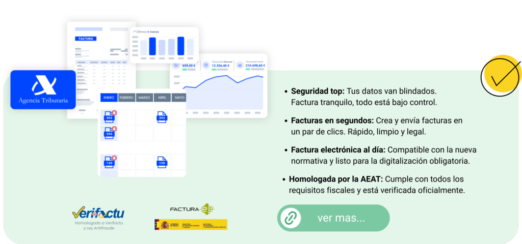 Aplicación homologada aeat y veri factu