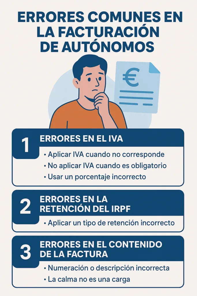 🧾 Facturar sin errores: Guía definitiva para autónomos en 2025