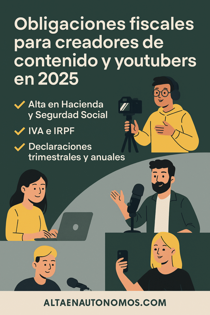 Fiscalidad de los streamer y creadores de contenido