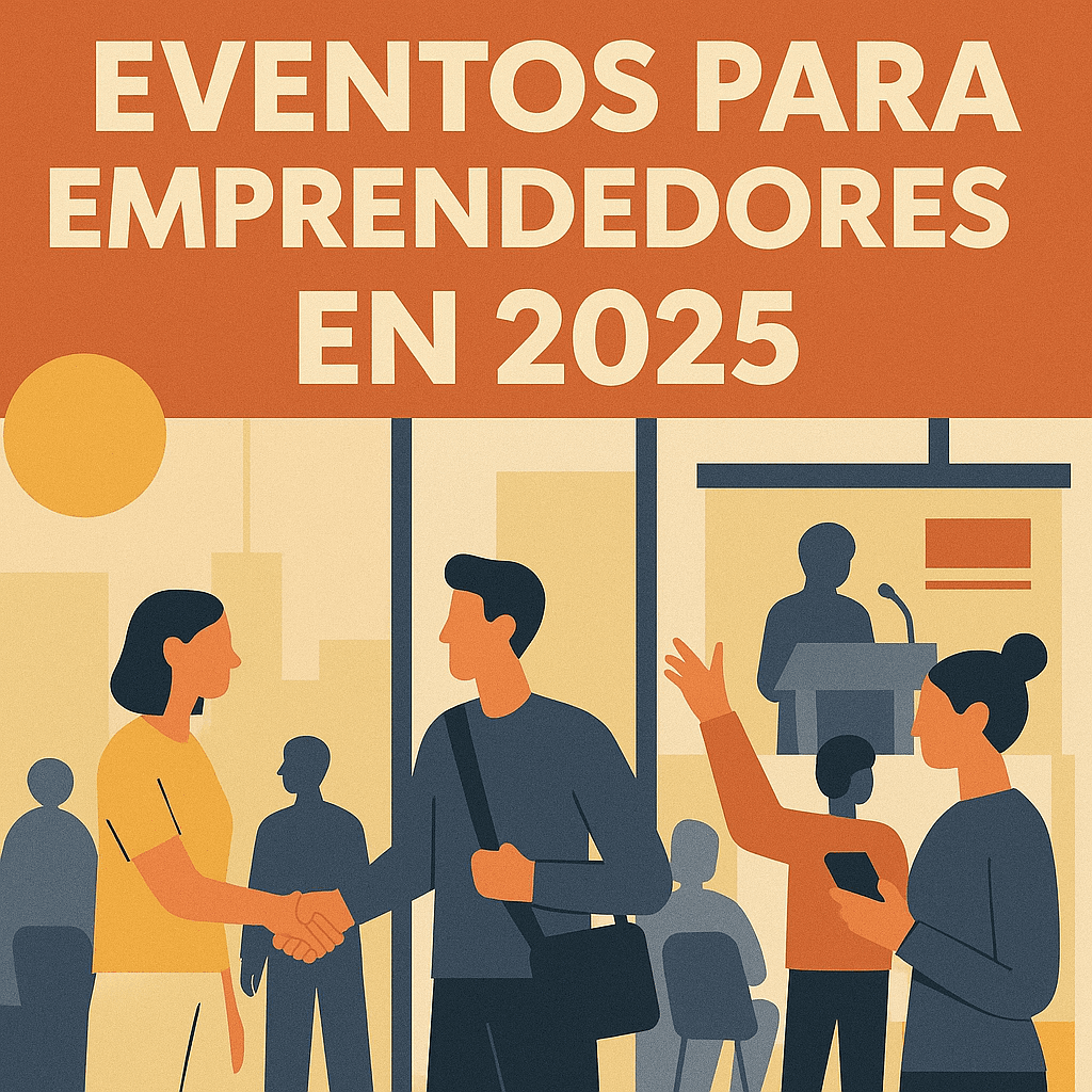 🌍 Eventos 2025 para emprendedores: los 5 que no puedes perderte si quieres hacer networking real