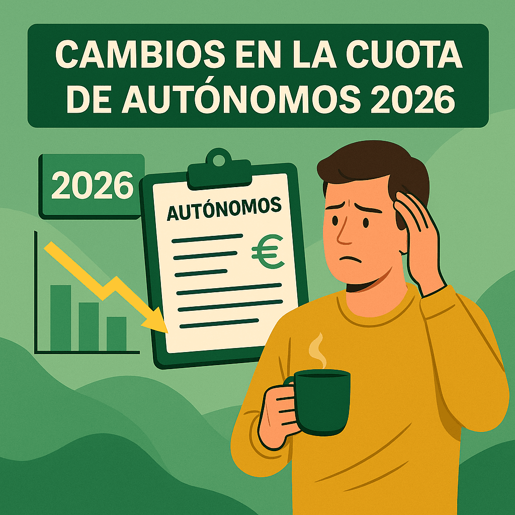 Cuota Autónomos 2026: Todos los cambios previstos