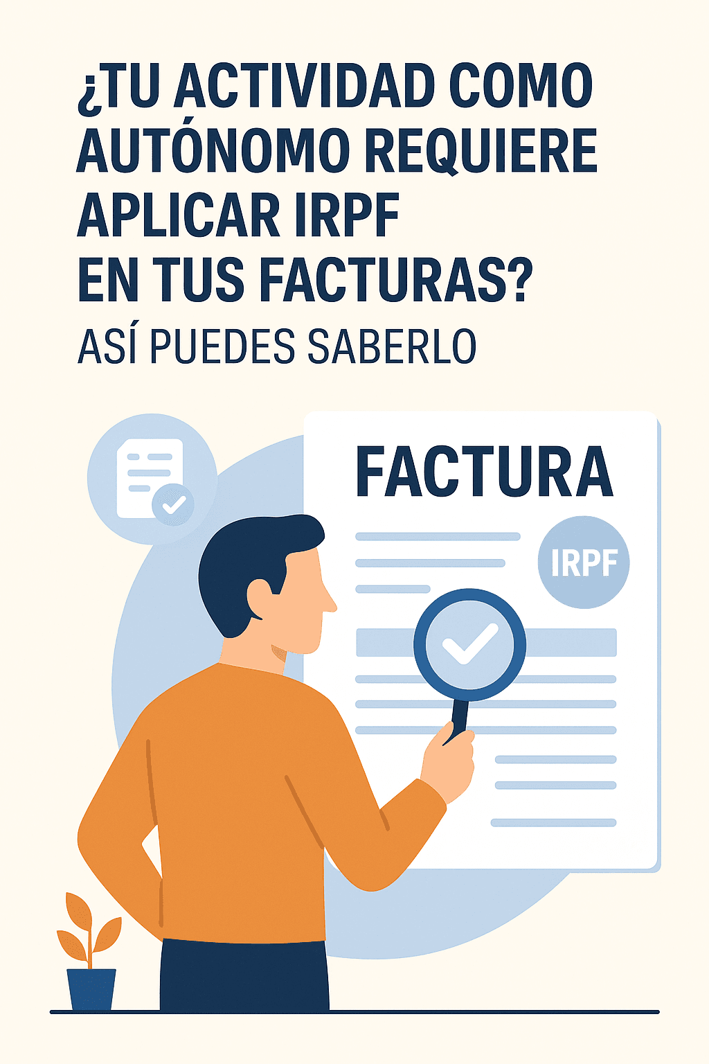 IRPF en facturas de autónomo