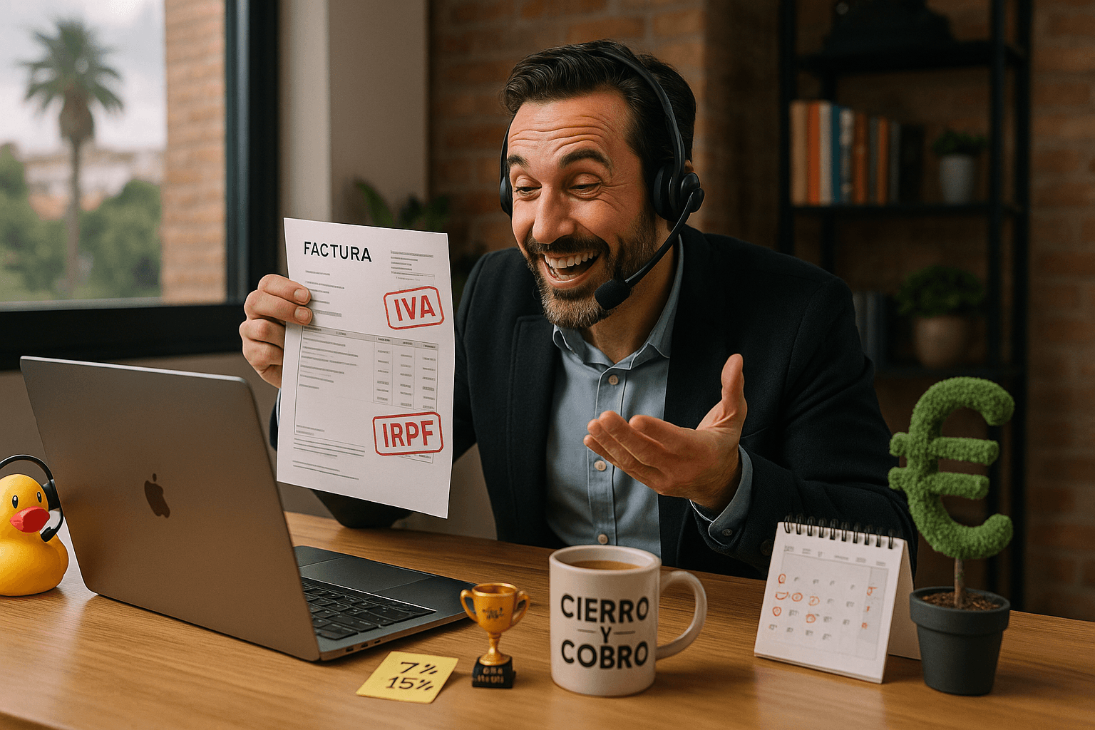 Closer de ventas autónomo: guía completa para darte de alta, facturar bien y pagar lo justo (sin dramas)