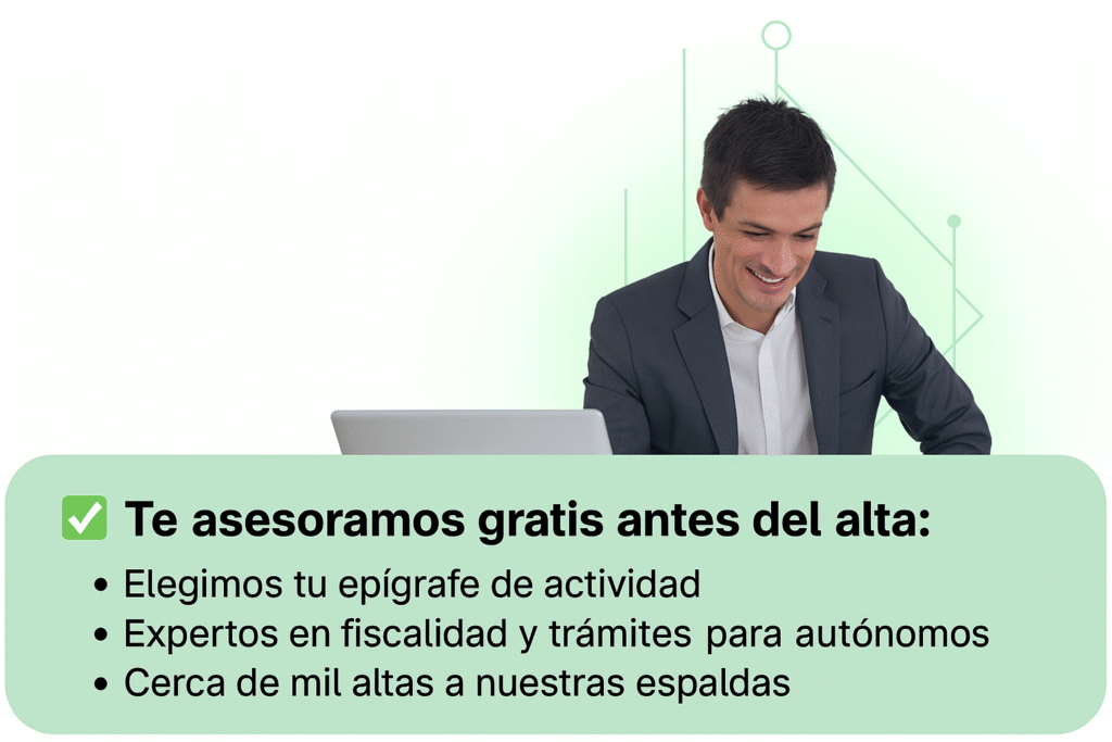 Asesoramiento gratuito previo a tu alta en autónomos