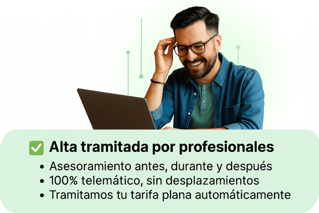 Alta en autónomo solo tramitadas por profesionales cualificados y con experiencia