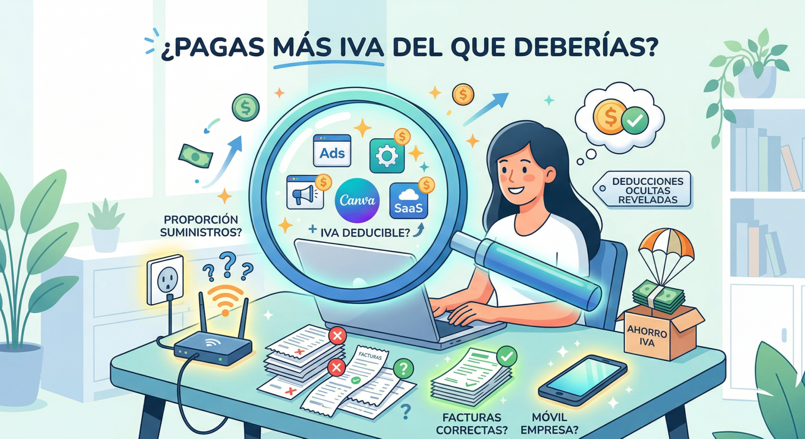 Cómo saber si estás pagando demasiado IVA como autónomo (y comprobarlo en 5 minutos) – 2026