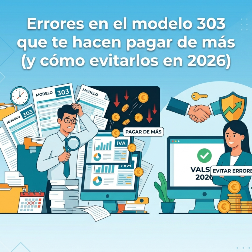 Errores en el modelo 303 que te hacen pagar de más (y cómo evitarlos en 2026)