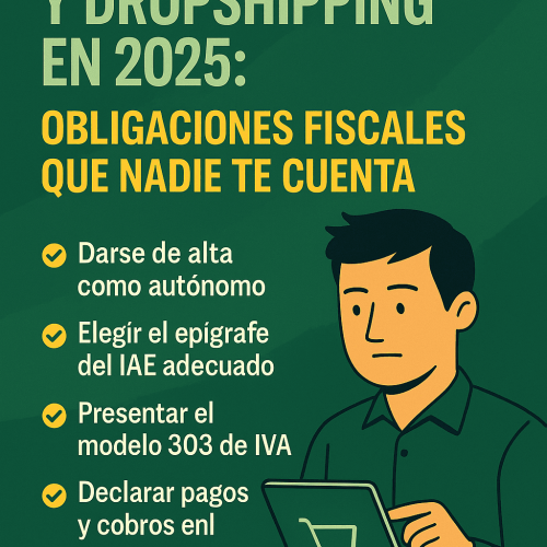 Obligaciones fiscales de los autónomos que hacen dropshipping