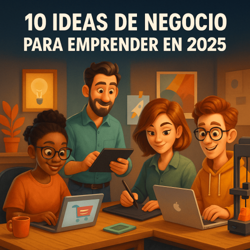 10 ideas de negocio innovadoras y rentables para emprender en 2025