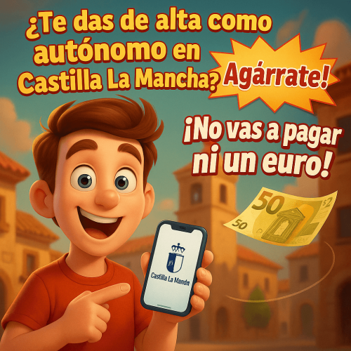 Cuota Cero Autónomos en Castilla La Mancha 2025