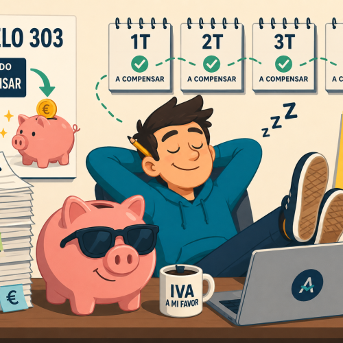 IVA a compensar varios trimestres: qué pasa en 2026