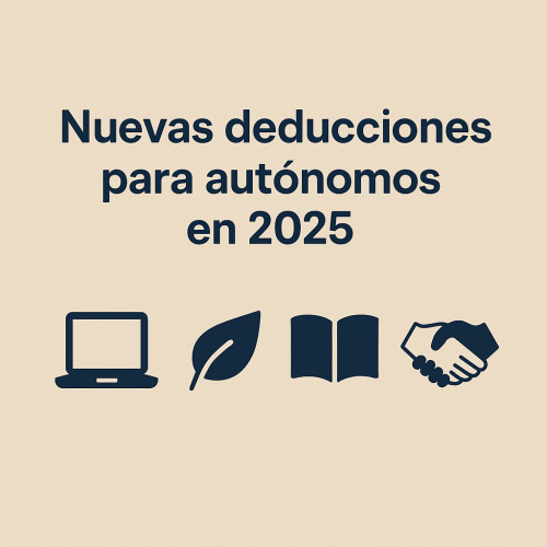 deducciones fiscales autónomos 2025