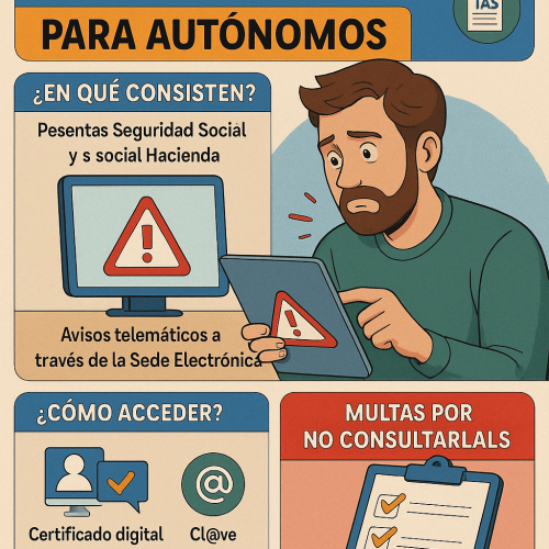 Notificaciones electrónicas obligatorias para autónomos en 2025: guía completa para no perderte ninguna