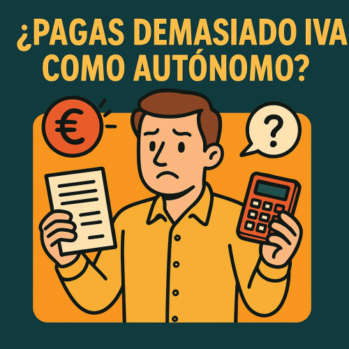 ¿Sientes que estás pagando demasiado IVA como autónomo?