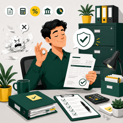 Guía para saber si una factura recibida sirve para deducir IVA en 2026: requisitos, errores comunes, tickets y factura simplificada.