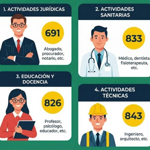 Actividades profesionales IAE