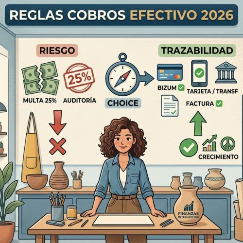 Cuánto puedes cobrar en efectivo siendo autónomo en 2026